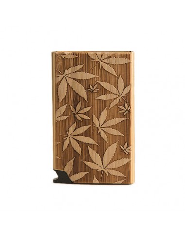 Tarjetero de Madera con Bloqueo RFID...