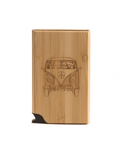 Tarjetero de Madera con Bloqueo RFID...