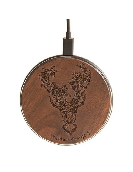 Wireless Charger - Deer (Dark)