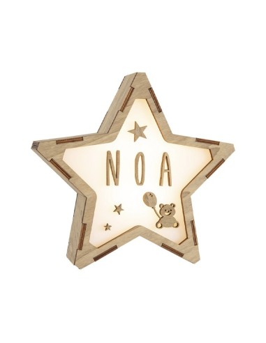 Estrella con luz (Grande)