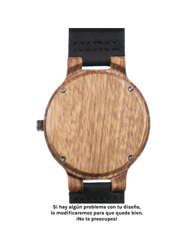 Reloj de Madera - Mapa Mundi - DISEÑO PERSONALIZADO