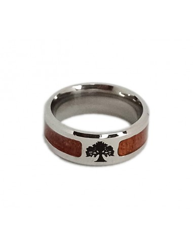 Anillo - Hoja Madera