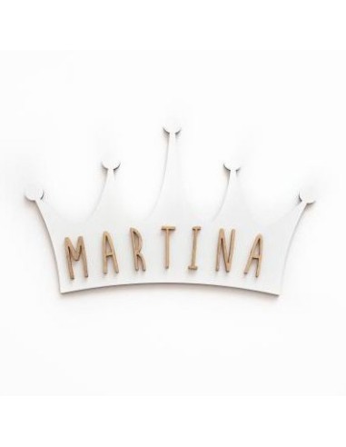 Placa Decorativa Corona