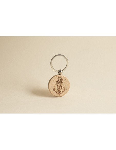 Llaveros de madera - Varios diseños - Redondos o cuadrados