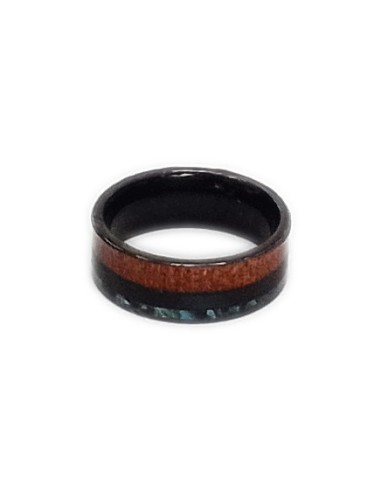 Anillo - Madera Oscura con brillo