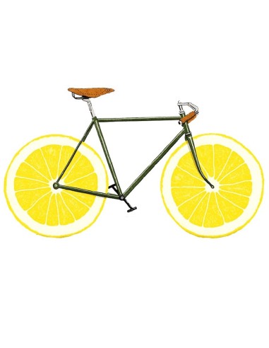 Bolsa Tote - Bicicleta limones