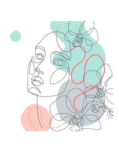 Tote Bag - Face silhouette