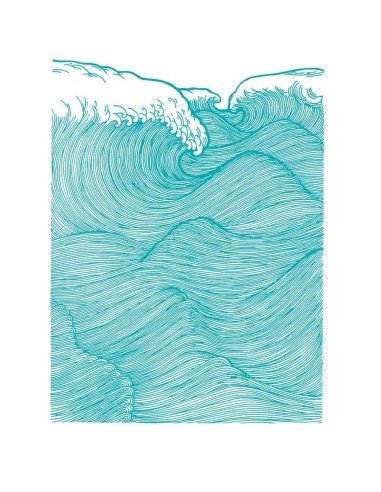 Tote bag - Wave blue