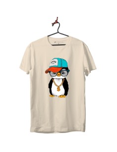 Kids T-shirt - Rapper Penguin