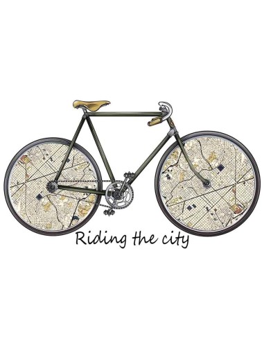 Kids Sweatshirt - Bike Maps hoodie