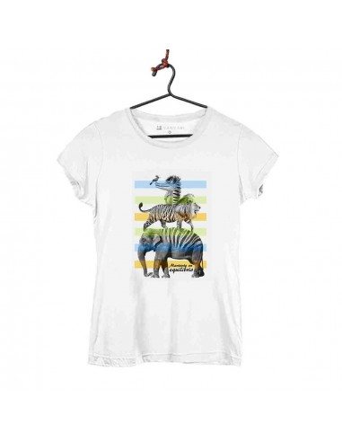 Camiseta Mujer - Mantente en equilibrio