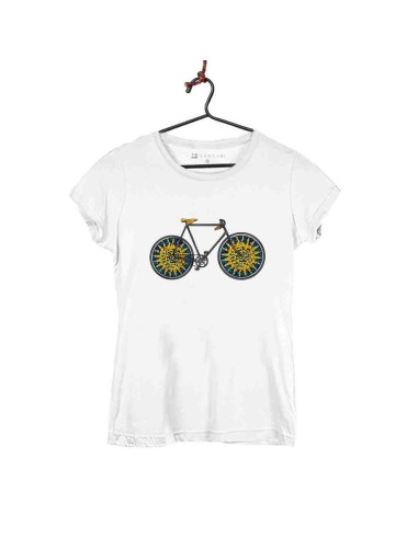 Woman T-shirt - Gaudi Wheels