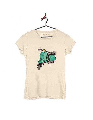 Women's T-shirt - Vespa Green