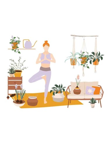 Camiseta Mujer - Yoga Salón