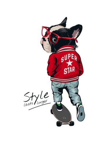 Unisex Sweatshirt - Super Star Dog