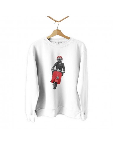 Sudadera Unisex - Perro Vespa