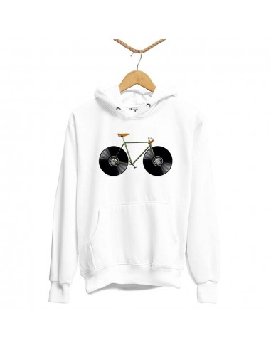 Sudadera Unisex - Bici discos hoodie