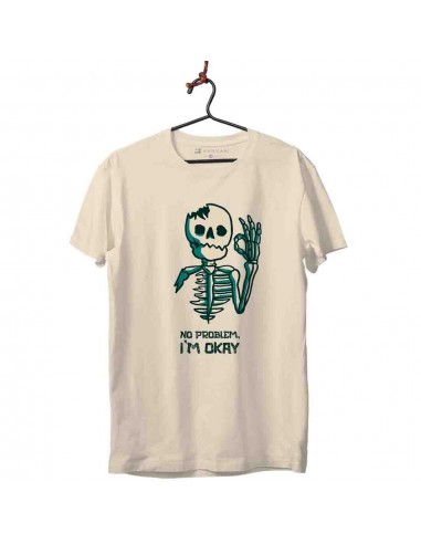 Camiseta Unisex - Calavera No Problem