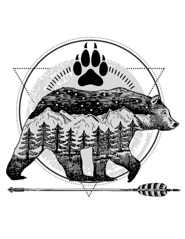 Camiseta Unisex  - Oso California