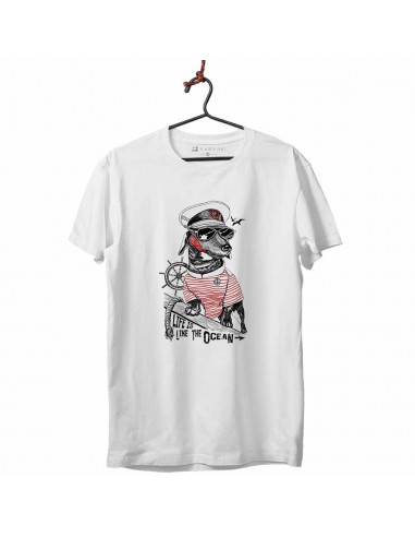 Camiseta Unisex  - Perro marinero