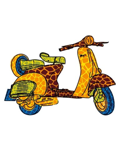 Camiseta Unisex  - Vespa Gaudi