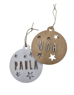 Decorative Crown Plate WOOD