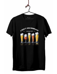 Unisex T-shirt - I don't discriminate