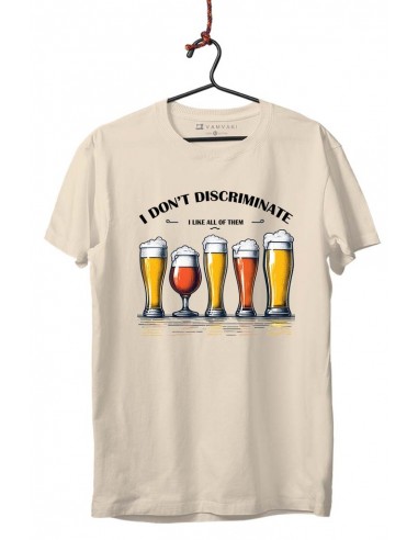 Camiseta Unisex  - I don't discriminate