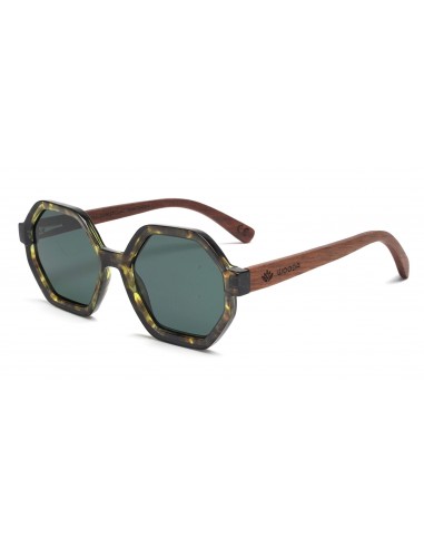 Wooda Clau Demi Green Sunglasses