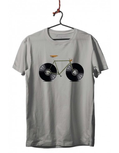 Camiseta Unisex - Bici discos