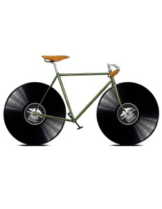 Camiseta Mujer - Bici discos 2