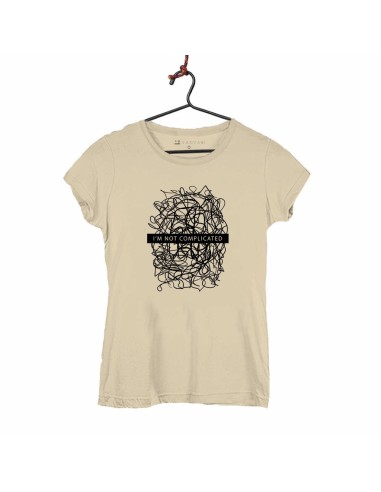 Women Shirt - I'm not complicated