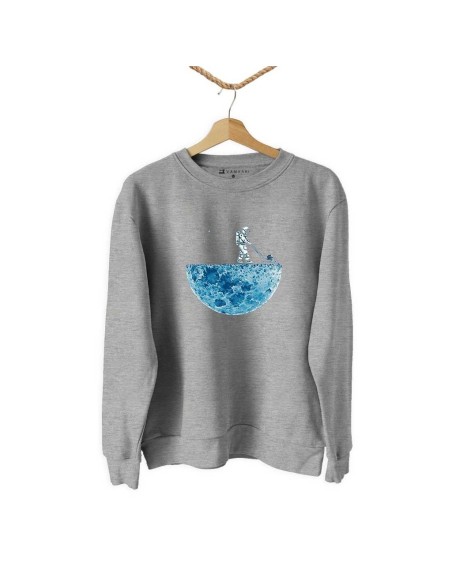 Unisex sweatshirt - Moon mower