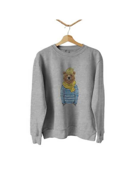 Unisex Sweatshirt - Scarf bear
