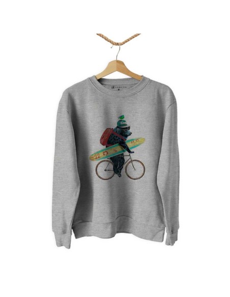 Unisex sweatshirt - Bear surfer