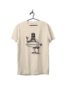 Camiseta Unisex  - Hipster surfero