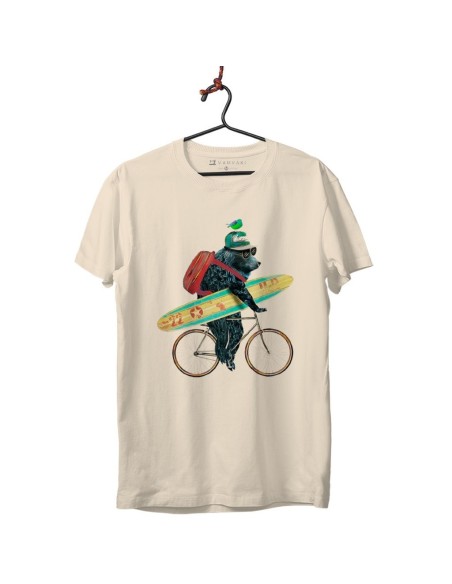 Unisex T-shirt - Bear surfer