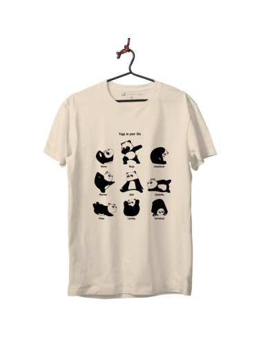 Unisex T-shirt - Yoga Pandas