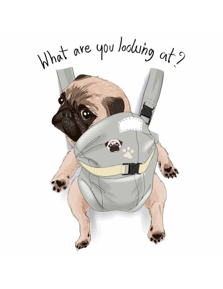 Unisex T-shirt - Hanging dog (back)