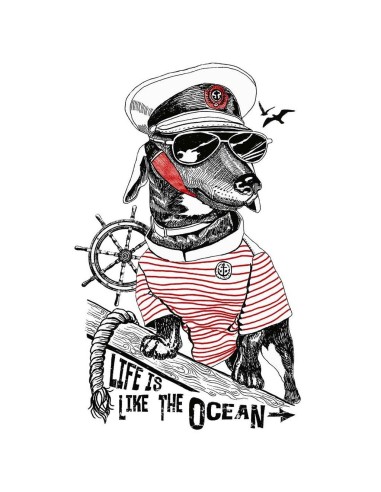 Unisex T-shirt - Sailor dog