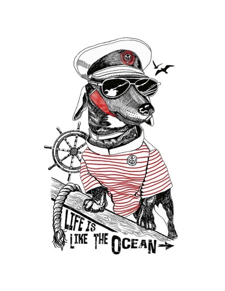 Unisex T-shirt - Sailor dog
