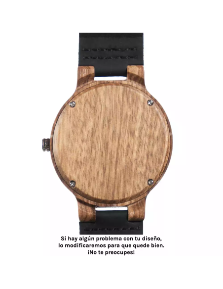 Wooden Watch - Model A - CUSTOM DESIGN